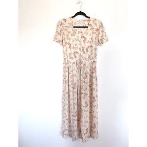 Christy Dawn the Dawn midi Dress Floral in yellow